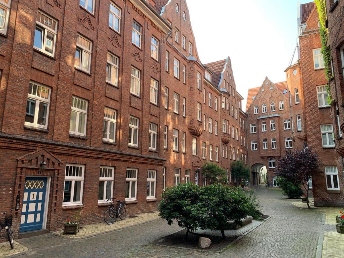 Fewo1846 - Moewensicht - Luxurioese Maisonettewohnung Mit 2 Schlafzimmern Und Hafenblick فلنسبورغ المظهر الخارجي الصورة