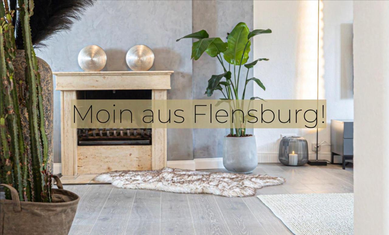 Fewo1846 - Moewensicht - Luxurioese Maisonettewohnung Mit 2 Schlafzimmern Und Hafenblick فلنسبورغ المظهر الخارجي الصورة